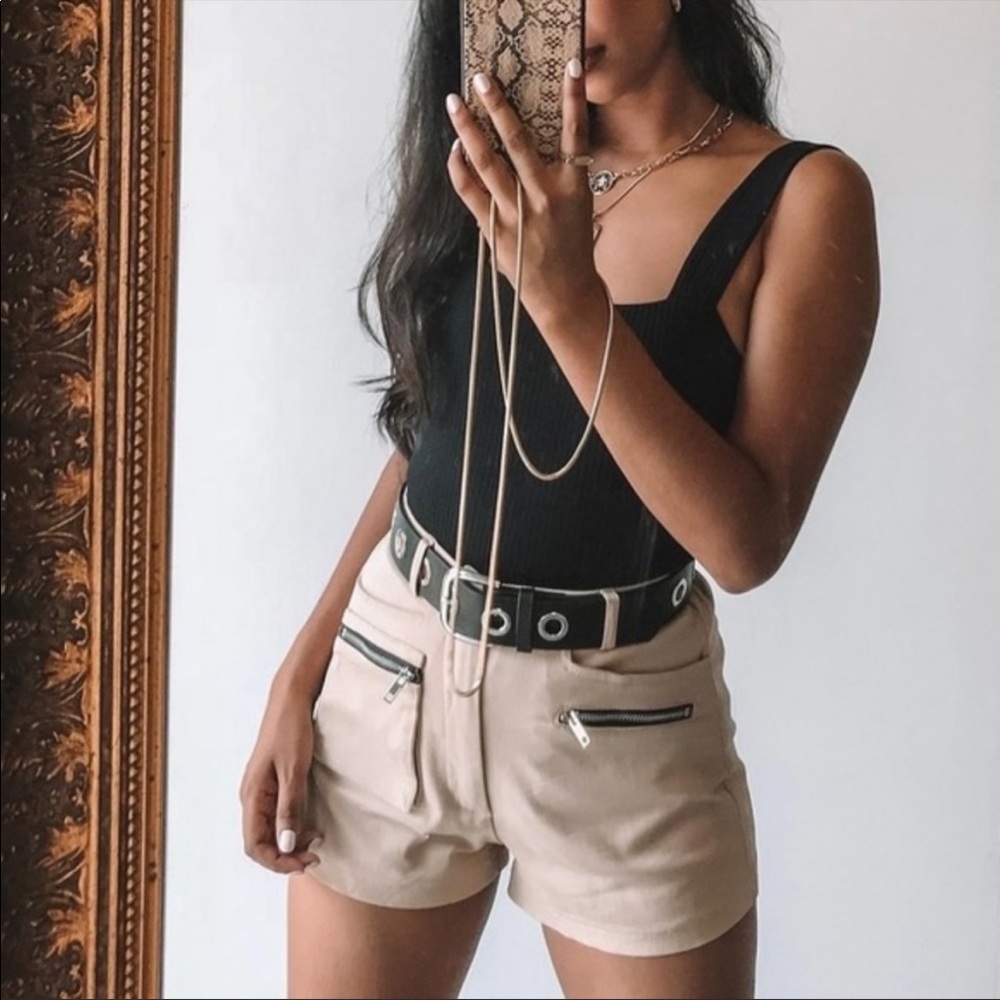 Tan Khaki Shorts